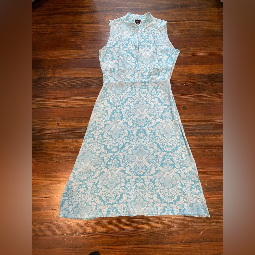 Mossimo Silk Paisley Sleeveless Dress - Picture 3 of 15